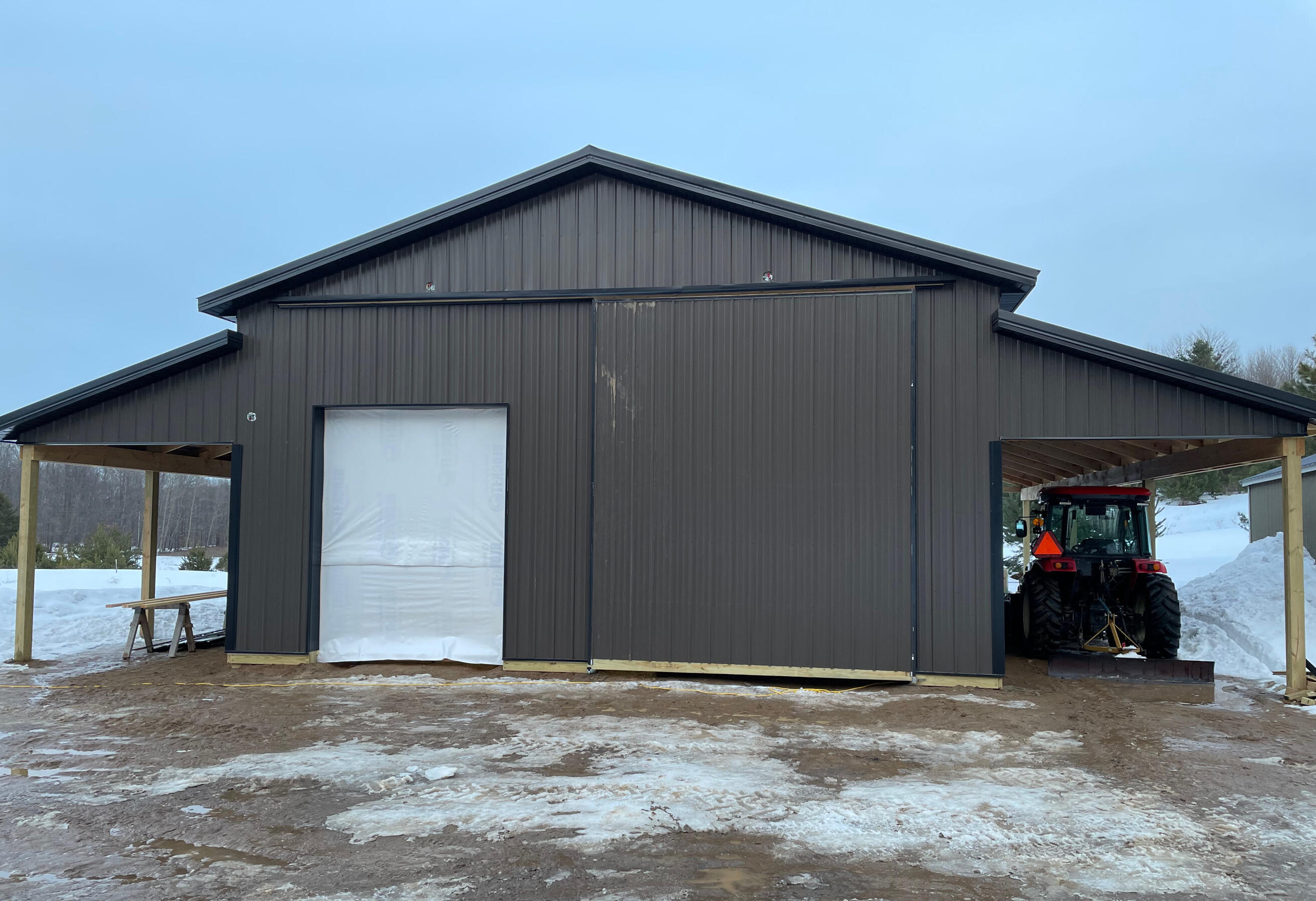 30x48x14 Sliding Door Installed